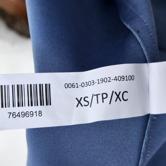 ROMANTIC Forever 21 BLUE Belted Trench Coat Women's XS BNWT - Picture 6 of 7